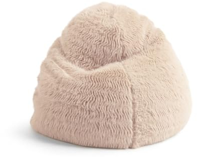 Sitting Point Sitzsack Anusha Fellimitat XXL ca. 300L Natur