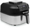 Wintem Friggitrice ad Aria Digitale 5,6L e 1750W - Funzione Cuoci e Griglia in 1 - Programma di Cottura per Patatine, Pesce, Carne e Verdura - Include Cestello Estraibile, Ricettario e Termometro