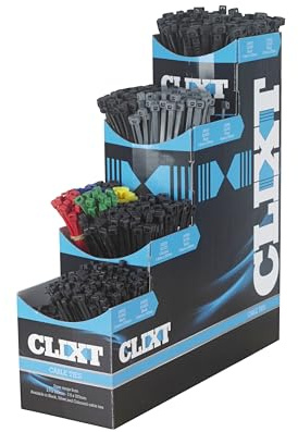 Cable Tie Dispenser Box Complete with Cable Ties Pack Qty 1000