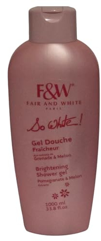 SO WHITE ! BRIGTHENING SHOWER GEL POMEGRANATE & MELON EXTRACTS 1000ML
