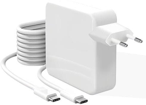 Caricatore Mac Book Pro, 106 W caricatore USB C compatibile con MacBook Pro16,15,14,13 pollici, MacBook Air 13 pollici, iPad Pro 2021/202/2019/2018, Lenovo e tutti i dispositivi USB C, cavo (2.2M)