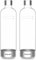 Philips GoZero ADD912/10 Bouteille d'eau pétillante sans BPA, 1 l, transparent (Lot de 2)