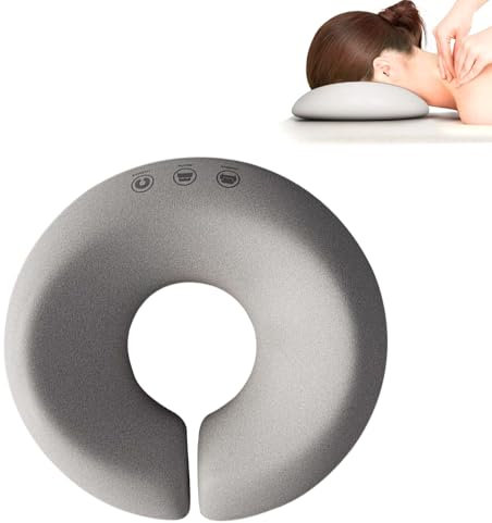 Foreverup Cuscino per Massaggio Viso, Cuscino Da Massaggio a Faccia in Giù, Cuscino per Lettino Da Massaggio, Cuscino a Faccia in Giù, Cuscino per Massaggio Facciale per Lettino Da Massaggio (Grigio)