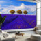 Natural Landscape Mural Decoration Poster Picture, 350 x 256 cm - Photo Wallpaper Lavender Fields for Living Room, Bedroom, Bathroom, Office, Dining Room, Kid's Room