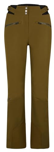 Ziener Damen TILLA-Z Ski-Hose/Schnee-Hose | Primaloft, wasserdicht, atmungsaktiv, Seaweed, 46