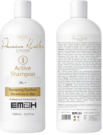 Premium Keratin Caviar kit de lissage brésilien 1000ml