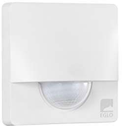 EGLO Bewegungsmelder Detect me 3, Bewegungssensor aus Kunststoff, Farbe: Weiß, IP44