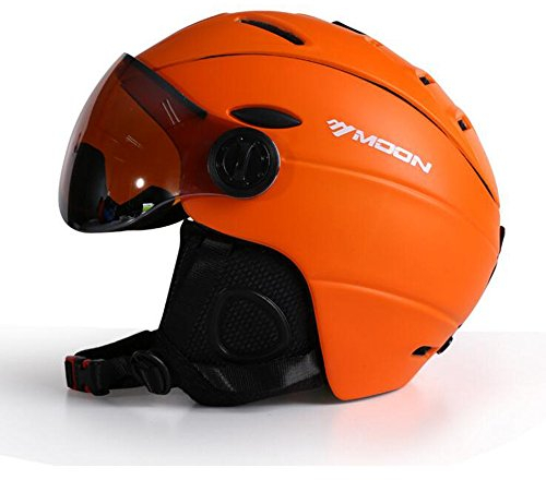 ZoliTime 2-in-1 Skihelm + Brille Snowboard integrierte Männer und Frauen Schutzausrüstung Skibrille