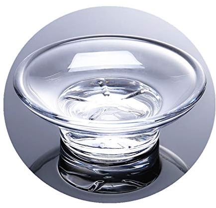 Runde Glas-Seifenschale, für Essentials-Seifenschale.