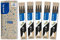 PILOT FriXion Ersatzminen 0.7 – 15 Stück – Farbe Schwarz – FriXion Nachfüllminen mit radierbarer Tinte – Kompatibel mit FriXion Ball & FriXion Clicker 0.7 – mittlere Stärke – Gel-Tintenrollermine