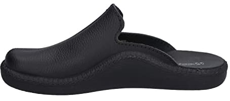Westland Herren Pantoffeln Monaco 202 G, Männer Hausschuhe,Weite H (Weit),schlapfen,drinnen,Indoor,daheim,zuhause,Mules,schwarz,45 EU / 10 UK