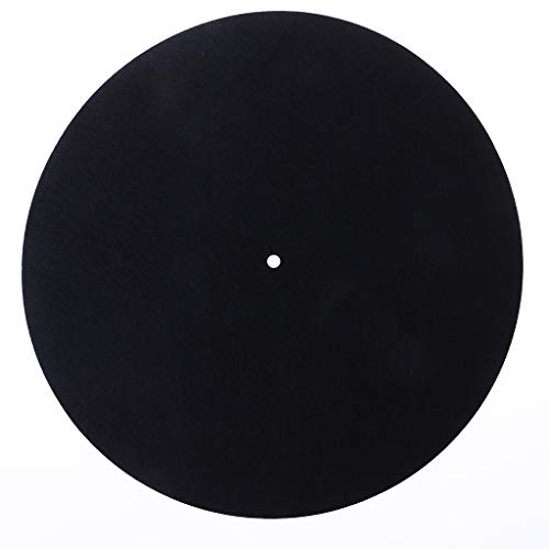 KERDEJAR Tappetino Antiscivolo Lp, Tappetino per Giradischi in Feltro Tappetino Antiscivolo per LP Audiophile 3mm di Spessore per Dischi in Vinile LP