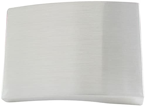 BELTINGER Gürtelschnalle 3,5cm | Buckle Wechselschließe Gürtelschließe 35mm Massiv | Für Wechselgürtel bis zu 3.5cm Breite | Silber