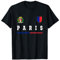 Paris Sport/Fußball Trikot Tee Flagge Fußball T-Shirt