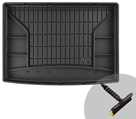 FROGUM ProLine 3D Gummimatte Exklusive Auto Kofferraummatte Kofferraumwanne für Mercedes-Benz B-Klasse W246 2011-2018 | Bequemer Organiser | Die höchsten Kanten