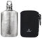 SILVERANT Ultraleichte Titan Wasserflasche 600ml/21 fl oz Crystallized Finish - Outdoor Camping Wandern Sport Trinkflasche