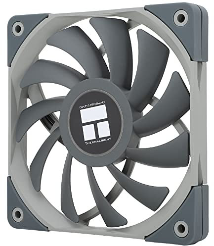 Thermalright TL-C12015 CPU Fan, Computer Case Cooling Quiet 4PIN PWM, 1500RPM Speed,15mm Slimline Cooler Fan, 120mm PC Cooler(TL-C12015)