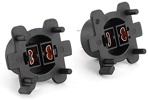 Scheinwerferlampenfassung Fassung Scheinwerferlampenfassung Fassung Nylon Kunststoff Paar Rücklichtlampenfassung Scheinwerferadapter H7 Fassungen G14H51 Passend für Rx-8