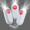 HeyI Personal Alarm for Women & Dog Walkers - Safe Sound 115db, LED Flashlight, Rechargeable, 3 Pack (White)