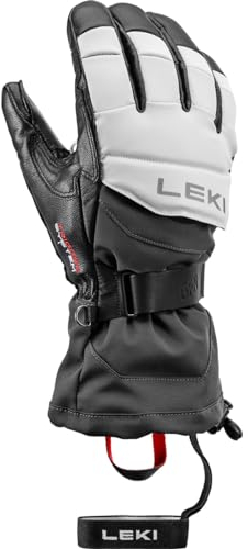 LEKI Griffin Thermo 3D Handschuhe, Black-Graphite-Sand, EU 10.5