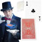 Holdes Zaubertricks schwebende Karten - Poker Zaubertricks Close-up Street Magic Trick | Schwimmende Fliegende Spielkarte, magische Requisiten, Karte, Zaubertricks, Nahaufnahme, rotierendes