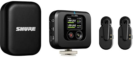 Shure MoveMic 2 Kit Wireless Lavalier Microphone System