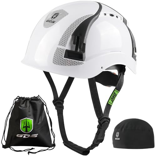 GREENDEVIL X-Armor - Casco de seguridad ABS para adultos, casco de construcción, modelo EN 397