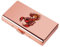 Stilvolle Metall Zigarettentasche/RFID Kreditkarte Geldbörse. Skorpion Icon, vielseitige Portabilität, hochwertige Haltbarkeit, gute Dichtung. (Rose Gold, 12pcs 100's)