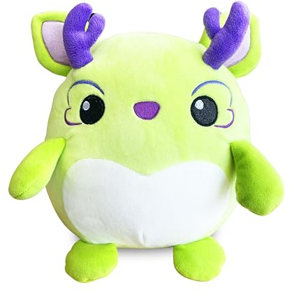 SquishPets Medium - Kuscheltier Bijou , Hirsch Plüschtier 19 cm zum Kuscheln und Spielen