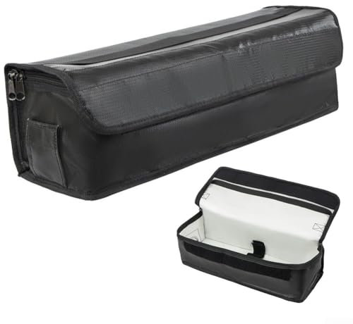 HEBEOT E - Bike Battery Bag Battery Explosion-proof Bag Electric Bicycle Bag Fireproof Storage Bag For Hailong EBike LithiumBattery 49X15x16cm