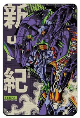 HGEIK Neon Genesis Evangelion Eva Unit 01 Poster, Retro-Metallblechschild, Wanddekoration, 20x30cm