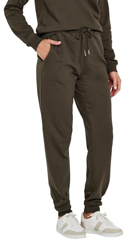 Long Tall Sally - LTS Tall Chocolate Cuffed Joggers - Women's
