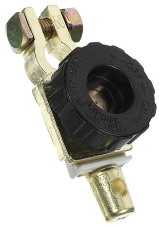 PAMINGONO Batterietrennschalter Für Auto Batterietrennschalter Mit Oberem Pol Für Pkw Für Wohnmobil Für Boot