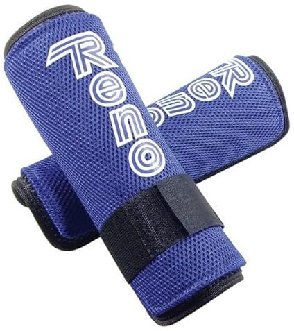 L'Estel Skates - Hockey Reno - Par de Espinilleras de Jugador Modelo Estandar Reno - Hockey Patines (Alevin)