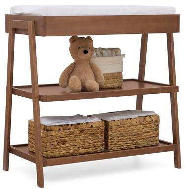 Delta Children Scout Changing Table, Chestnut