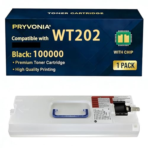 PRYVONIA WT202 - Contenitore toner residuo per Canon imageRUNNER Advance C3320i C3325i C3330i C3520i C3525i C3530i DX C3720i C3725i C3730i ricambio per WT-202 FM1-A606-0000 (Confezione da 1)