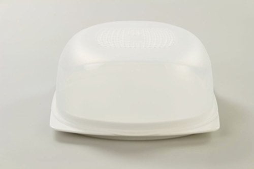 TUPPERWARE Mini KäseMax Käsebehälter weiß transparent 10053