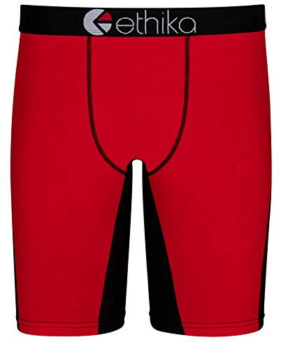Ethika Herren Boxershorts mit Stapeln | Black OG (sortiert, mittel)