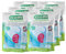 GUM Easy Floss Lot de 6 fils dentaires avec support