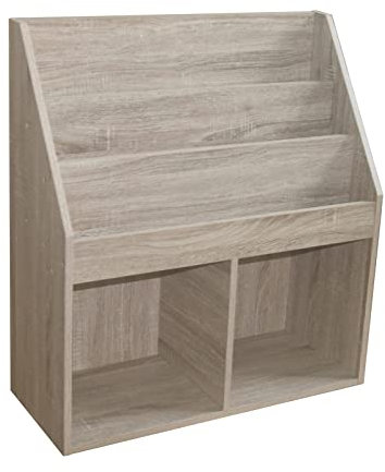 HTI living Kinderregal Bücherregal Thekla 7380 Standregal für Spielzeug und Bücher Sonoma