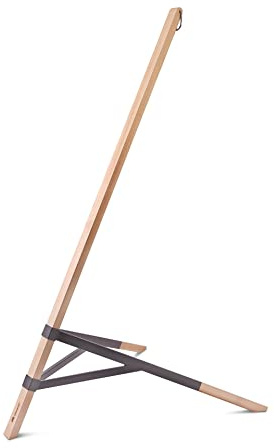 elvent® Lullaby Ständer aus Esche-Holz für Federwiege, Made in Germany (Anthrazit)