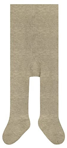 FALKE Family B Ti coton durable unis 1 paire, Collants Mixte bébé, Beige Sand Melange 4650, 62-68
