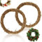 2 Stück 30 cm Große Weinreben Kränze Naturkranz, Weinreben Kränze Holz Deko Naturkranz DIY Kranz Deko für Weihnachten Türkranz Holz Dekoration Ornament