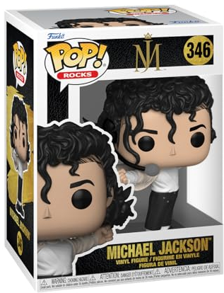 Funko POP! Rocks: Michael Jackson - (Superbowl) - Figura in Vinile da Collezione - Idea Regalo - Merchandising Ufficiale - Giocattoli per Bambini e Adulti - Music Fans - Figura per i Collezionisti