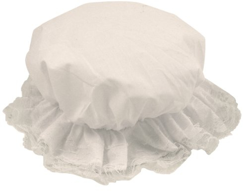 HENBRANDT Children’s Victorian Mop Cap One Size White Cap for Girls Tudor Stuart Victorian School History Day World Book Day Maid Costume Accessory for Kids, (H09 599)