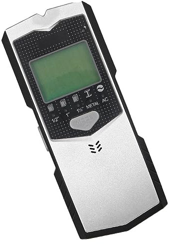 POFET Scanner Mural 5 en 1 avec écran LCD rétroéclairé et Alarme Audio pour Outil de détection d'ingénierie d'amélioration de l'habitat