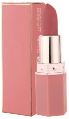 Matte Feuchtigkeit Lippenstift, Matte Lipstick Long Lang Anhaltender, Nicht Verblassender Lipgloss Mit Samtiger Textur, Hochpigmentierter Rosa Lippenstift, Feuchtigkeitslippenstift (01#)