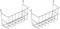 Kerbl Pet 74111 Kaninchenraufe verzinkt, 30 cm (Packung mit 2)