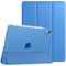 TiMOVO Coque pour iPad Air 11 Pouces M3/M2 (2025/2024), iPad Air 5e/4e génération (2022/2020) 10,9 Pouces, Étui de Protection Mince avec Dos Transparent, Sommeil/Réveil Auto, Vague Bleue