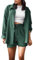 YEBIRAL amazon deals warehouse Strick 2 Teiler Damen Coastal Summer Damen Hosenanzug Sport Outfit Damen Hochzeitsgast Damen Zweiteiler Oberteile Damen Zwei Taschen Damen